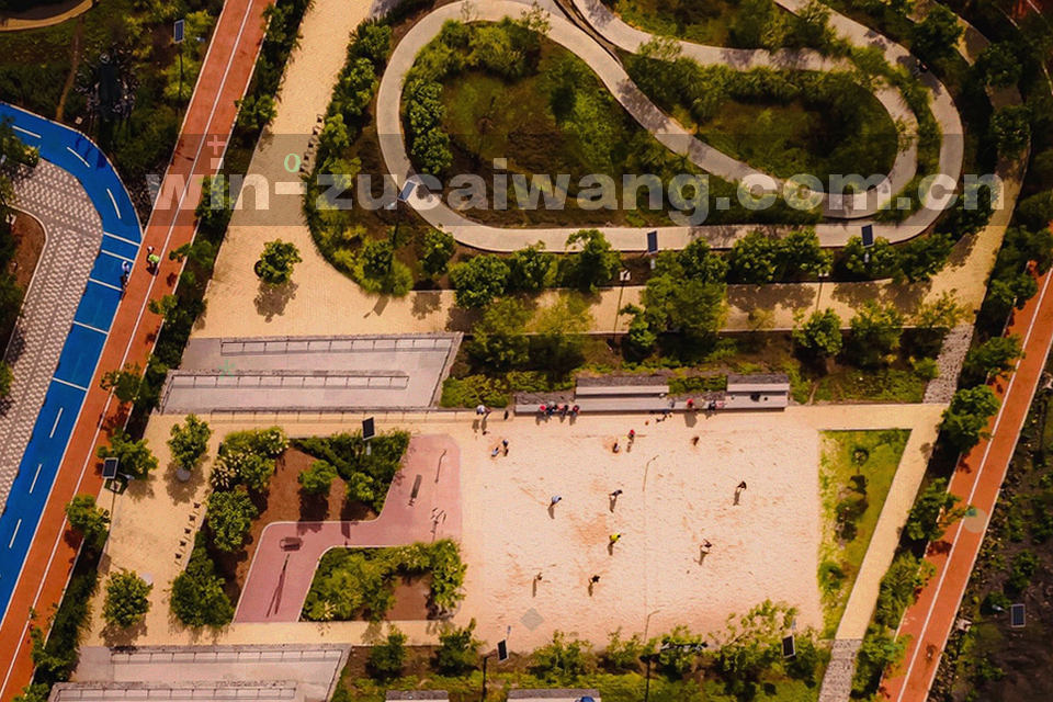 深蓝色足球场与数据线条的抽象示意图